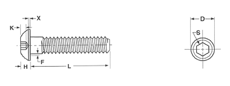 Button Socket Head Cap Screw for Sale